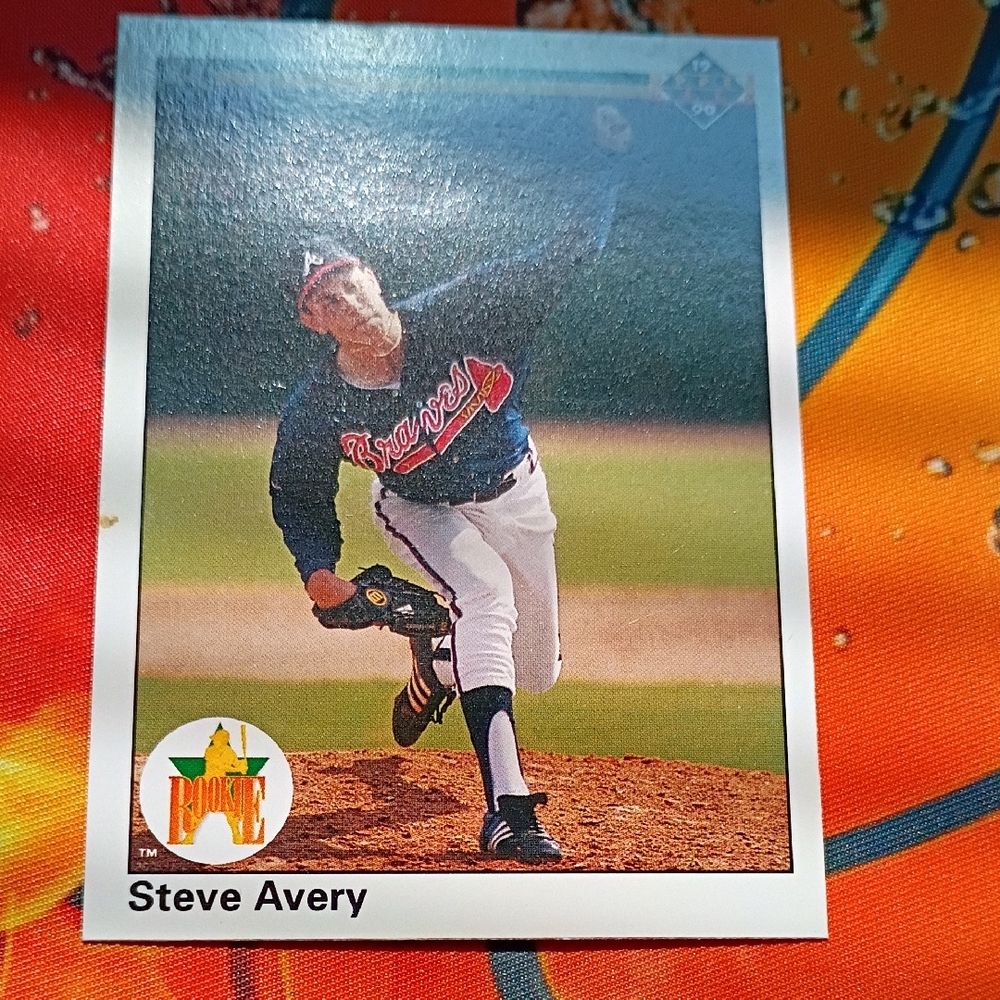 Steve Avery Rookie Baseball Card